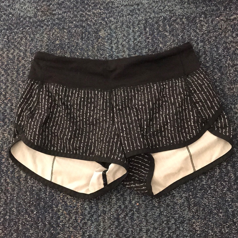 size 2 lululemon short